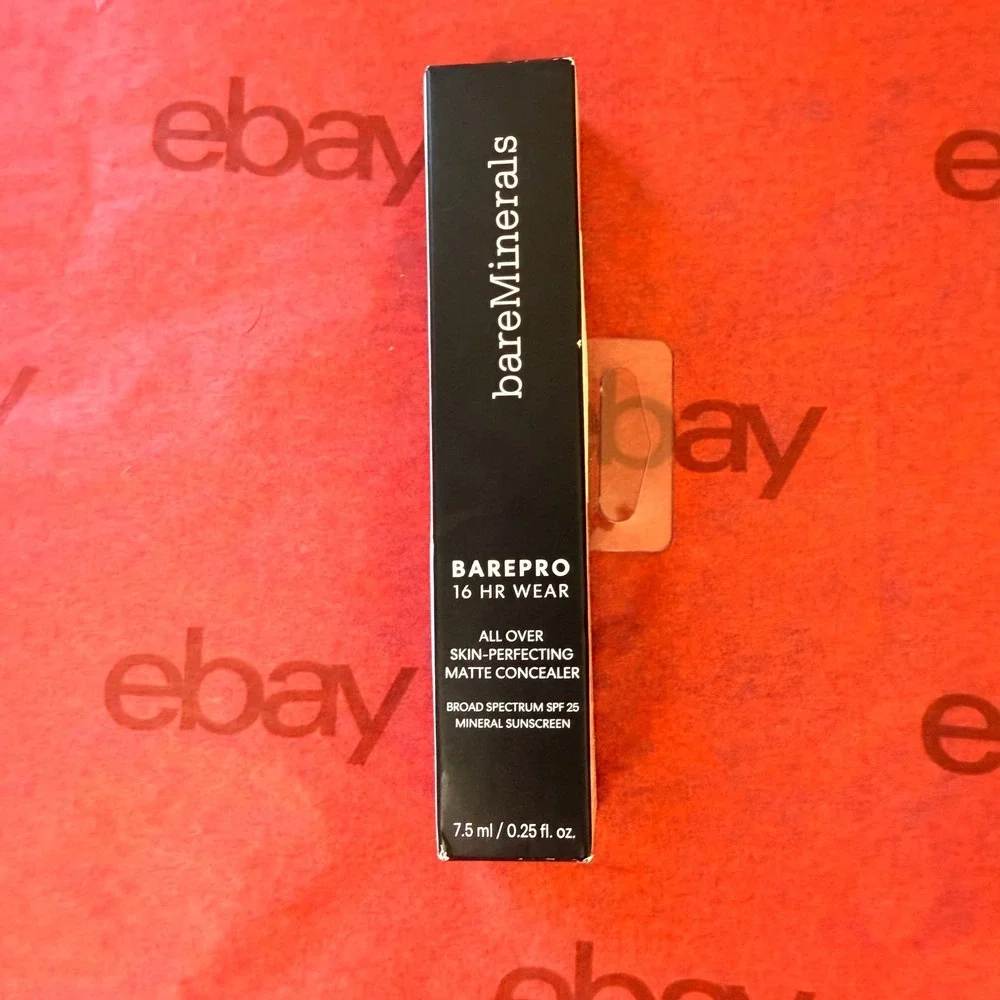 NWT 2pk bareMinerals BarePro Concealer 0.25oz Light 250‎ Neutral SPF 25 Matte